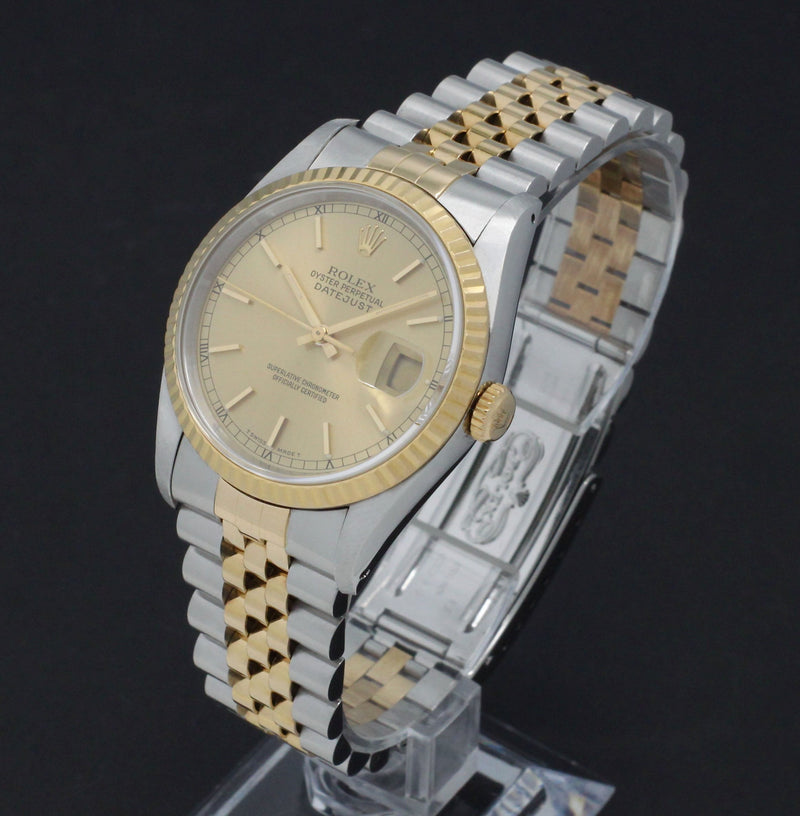 Rolex Datejust 16233 - 1992 - Rolex horloge - Rolex kopen - Rolex heren horloge - Trophies Watches