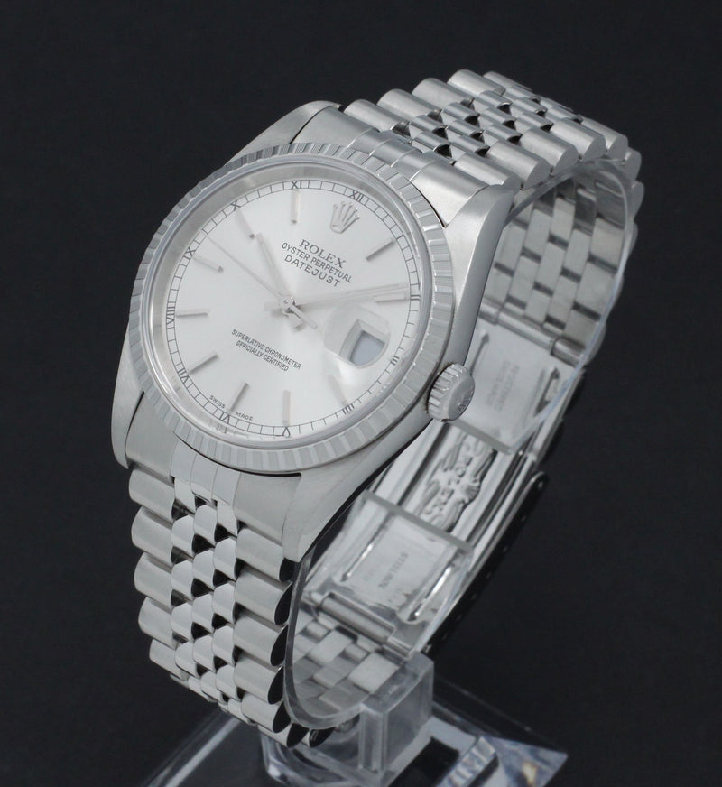 Rolex Datejust 16220 - 2006 - Rolex horloge - Rolex kopen - Rolex heren horloge - Trophies Watches