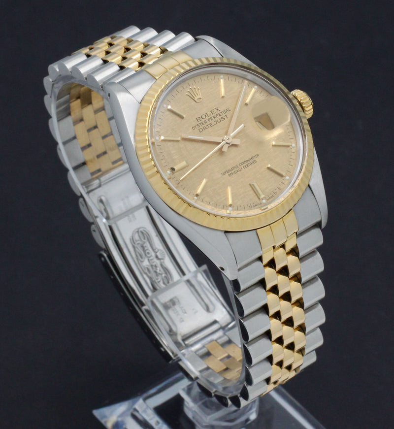 Rolex Datejust 16013 - 1987 - Rolex horloge - Rolex kopen - Rolex heren horloge - Trophies Watches