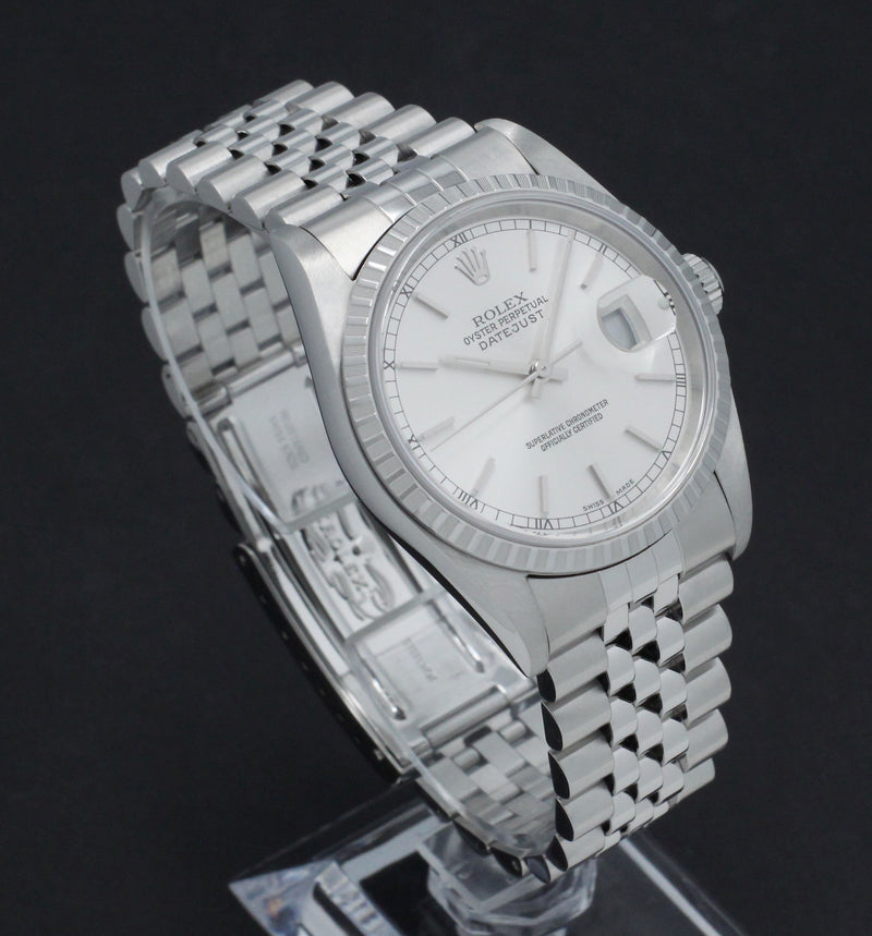 Rolex Datejust 16220 - 2006 - Rolex horloge - Rolex kopen - Rolex heren horloge - Trophies Watches