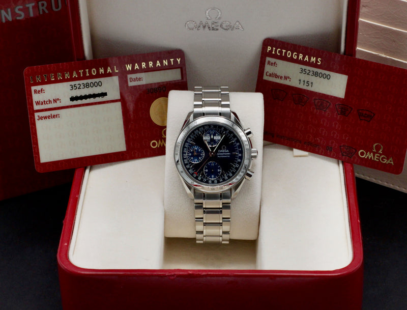 Omega Speedmaster Day Date 3523.80.00 - 1998 - Omega horloge - Omega kopen - Omega heren horloge - Trophies Watches