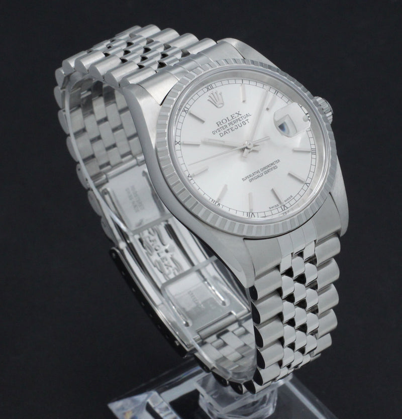 Rolex Datejust 16220 - 2006 - Rolex horloge - Rolex kopen - Rolex heren horloge - Trophies Watches