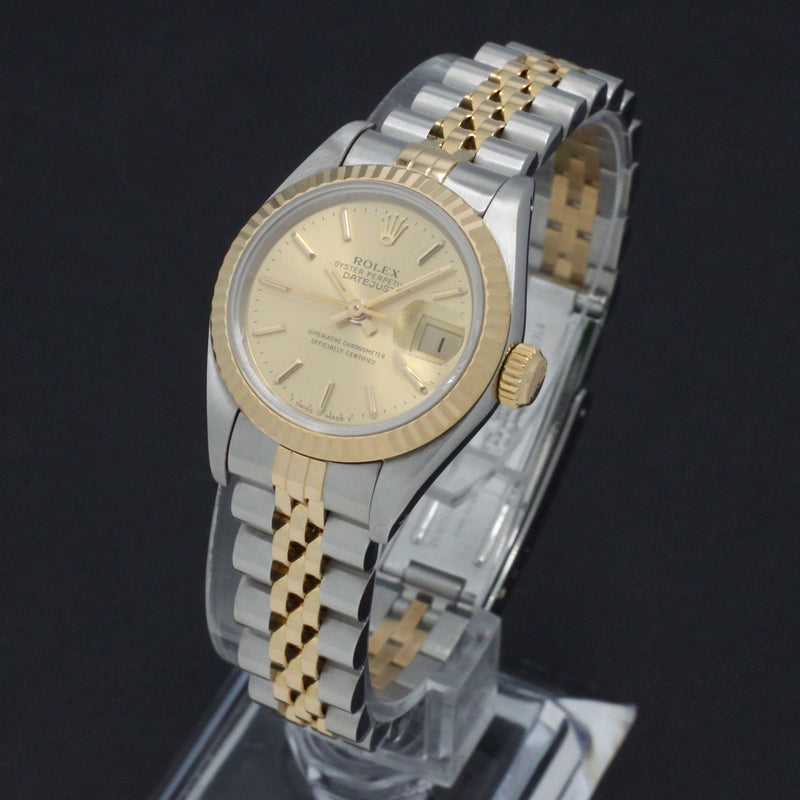 Rolex Lady-Datejust 69173 - 1993 - Rolex horloge - Rolex kopen - Rolex dames horloge - Trophies Watches