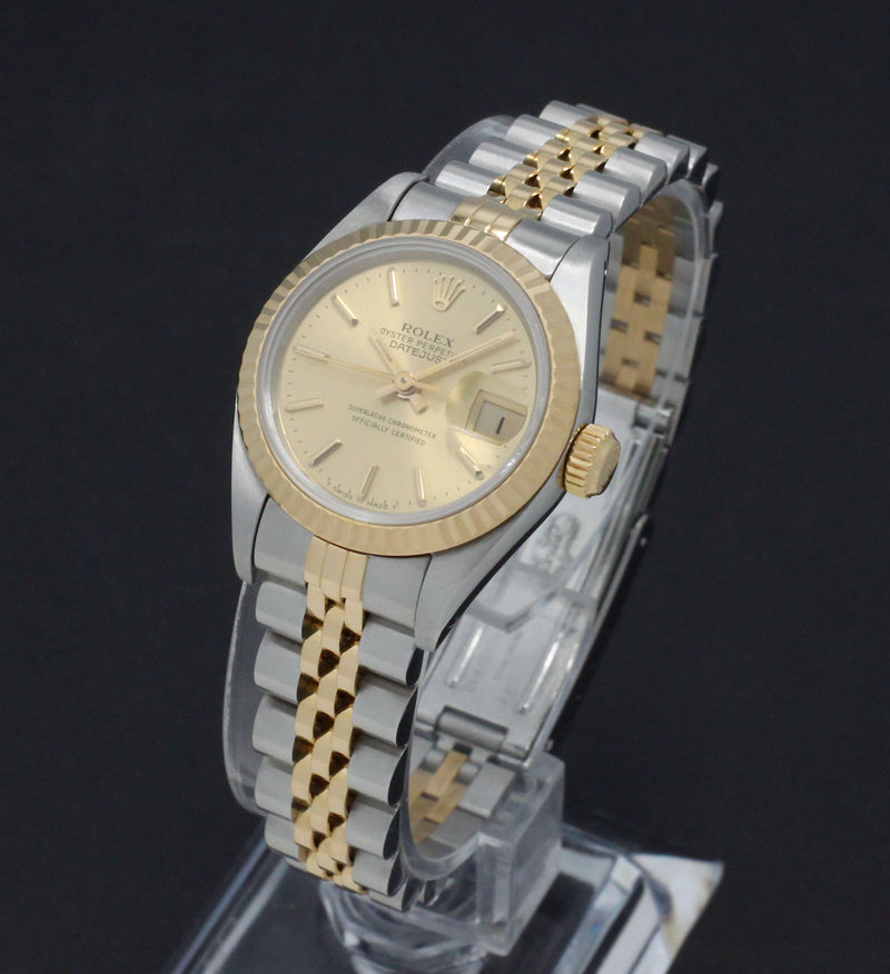 Rolex Lady-Datejust 69173 - 1993 - Rolex horloge - Rolex kopen - Rolex dames horloge - Trophies Watches