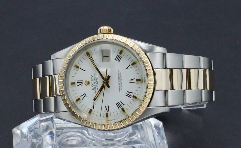 Rolex Oyster Perpetual Date 15053 - 1984 - Rolex horloge - Rolex kopen - Rolex heren horloge - Trophies Watches