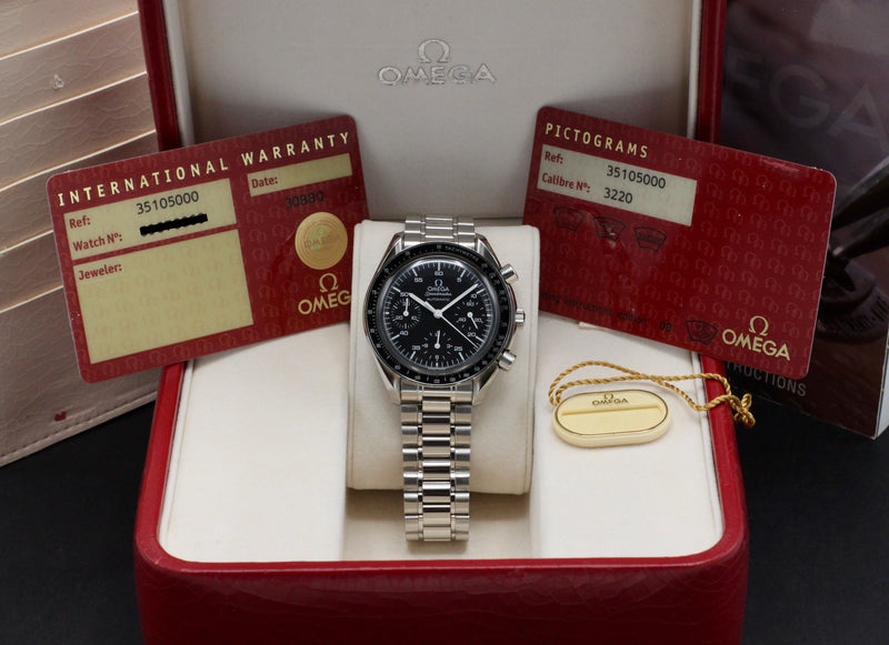 Omega Speedmaster Reduced 3510.50.00 - 1998 - Omega horloge - Omega kopen - Omega heren horloge - Trophies Watches