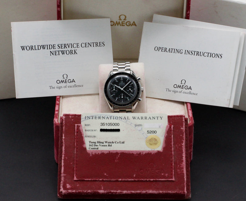 Omega Speedmaster Reduced 3510.50.00 - 1998 - Omega horloge - Omega kopen - Omega heren horloge - Trophies Watches