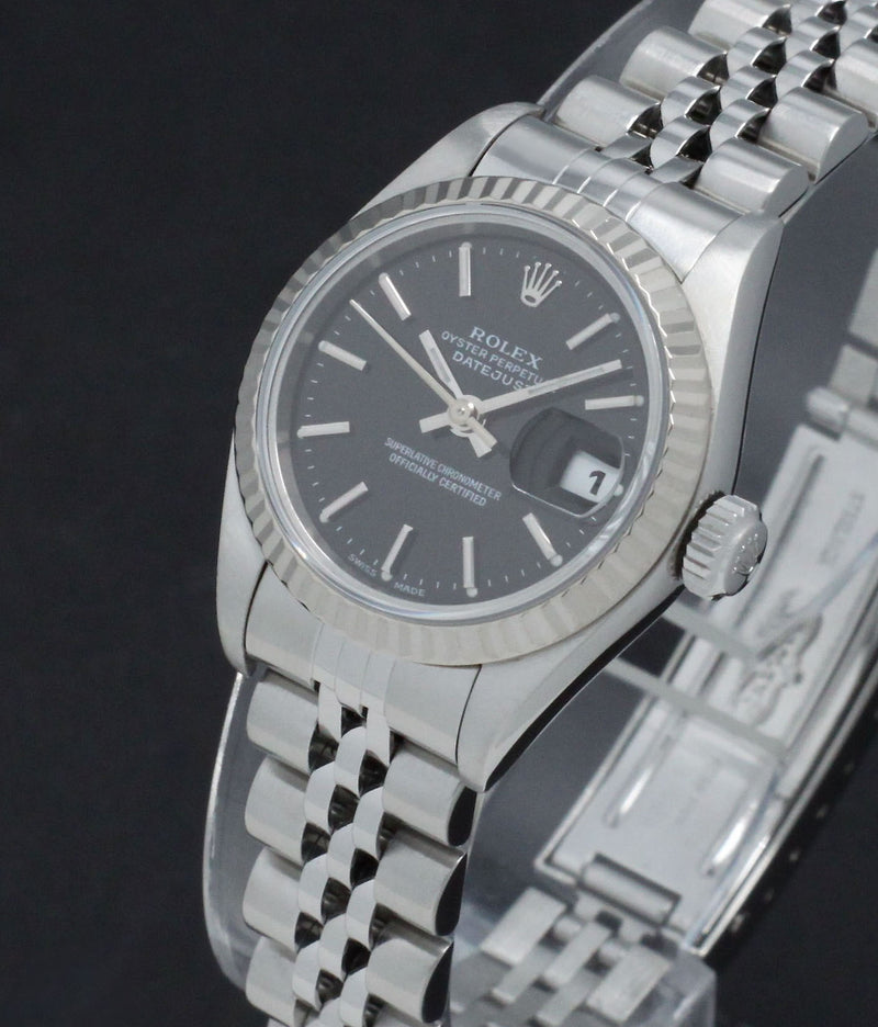 Rolex Oyster Perpetual Lady Datejust 79174 - 2002 - Rolex horloge - Rolex kopen - Rolex dames horloge - Trophies Watches