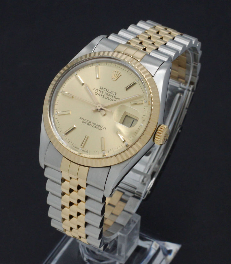 Rolex Datejust 16013 - 1987 - Rolex horloge - Rolex kopen - Rolex heren horloge - Trophies Watches