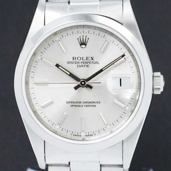 Rolex Oyster Perpetual Date 15200 - 1995 - Rolex horloge - Rolex kopen - Rolex heren horloge - Trophies Watches