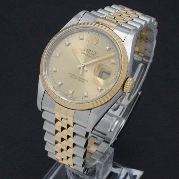 Rolex Datejust 16233G - 1994 - Rolex horloge - Rolex kopen - Rolex heren horloge - Trophies Watches