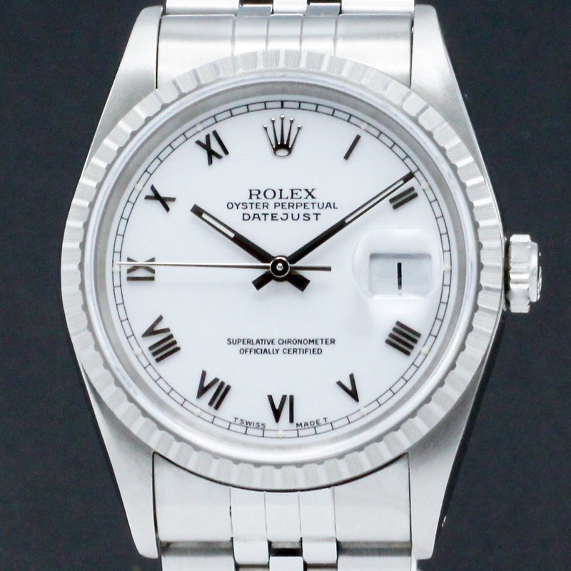 Rolex Datejust 16220 - 1991 - Rolex horloge - Rolex kopen - Rolex heren horloge - Trophies Watches