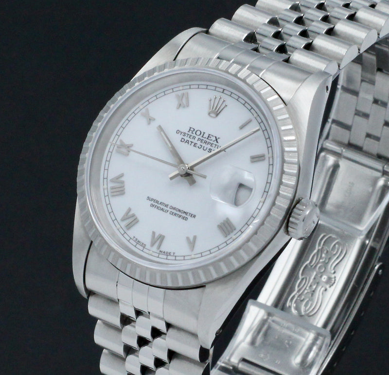 Rolex Datejust 16220 - 1991 - Rolex horloge - Rolex kopen - Rolex heren horloge - Trophies Watches