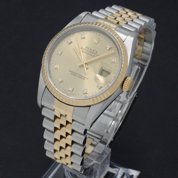 Rolex Datejust 16233G - 1993 - Rolex horloge - Rolex kopen - Rolex heren horloge - Trophies Watches