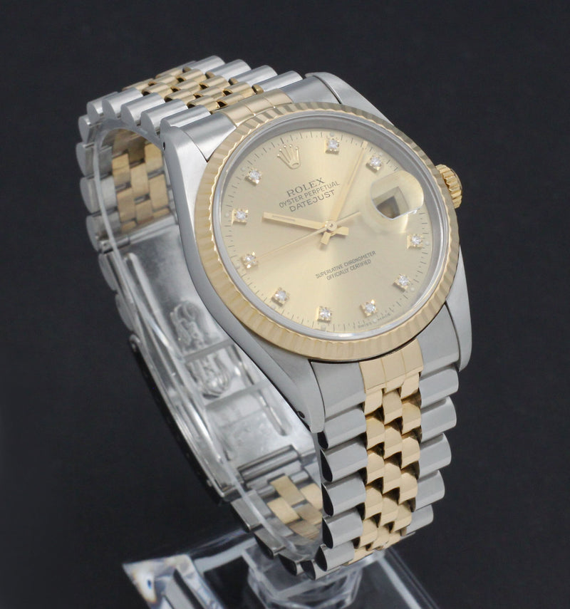 Rolex Datejust 16233G - 1993 - Rolex horloge - Rolex kopen - Rolex heren horloge - Trophies Watches