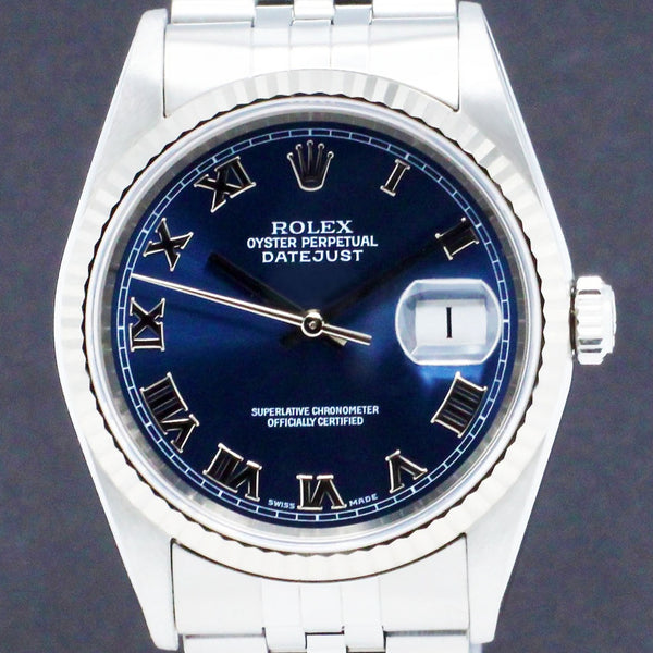 Rolex Datejust 16234 - 2000 - Rolex horloge - Rolex kopen - Rolex heren horloge - Trophies Watches