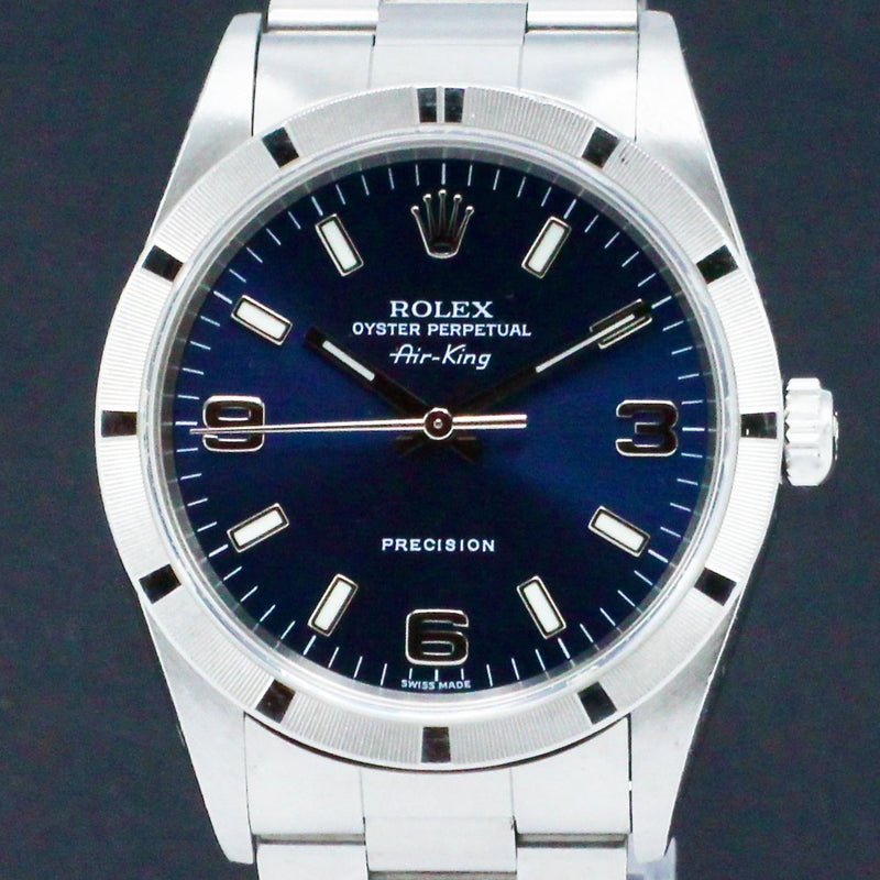 Rolex Air King Precision 14010M - 2004 - Rolex horloge - Rolex kopen - Rolex heren horloge - Trophies Watches