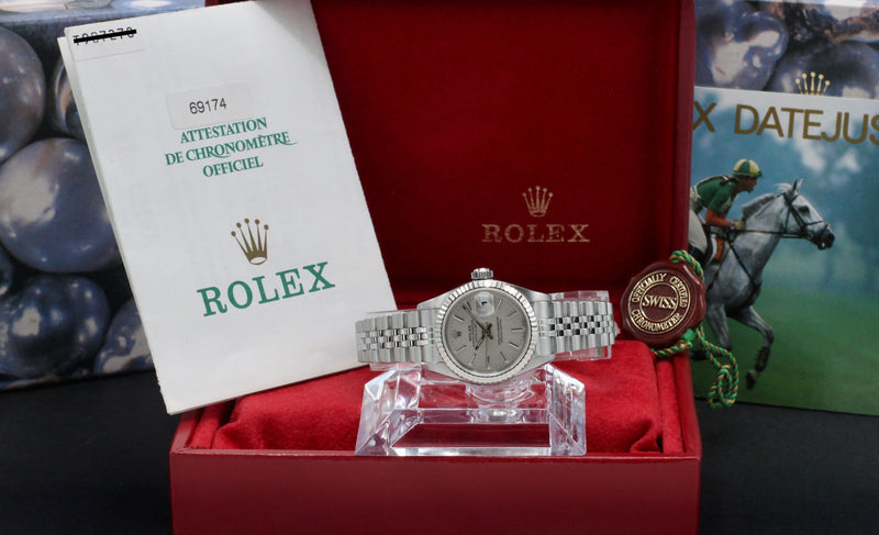 Rolex Oyster Perpetual Lady Datejust 69174 - 1988 - Rolex horloge - Rolex kopen - Rolex dames horloge - Trophies Watches