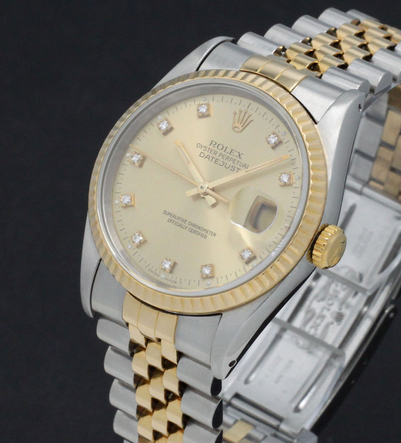 Rolex Datejust 16233G - 1993 - Rolex horloge - Rolex kopen - Rolex heren horloge - Trophies Watches