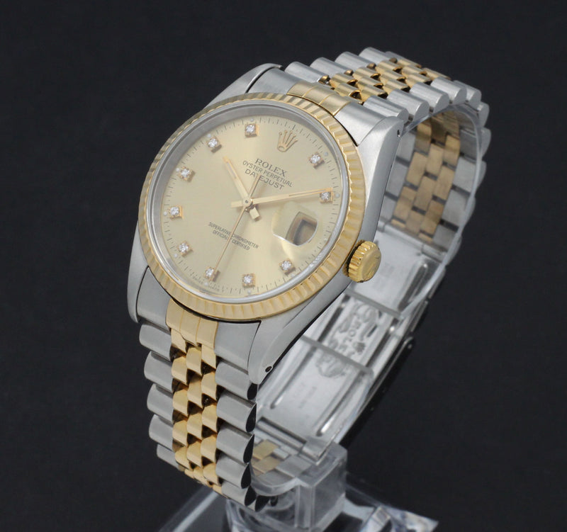 Rolex Datejust 16233G - 1993 - Rolex horloge - Rolex kopen - Rolex heren horloge - Trophies Watches