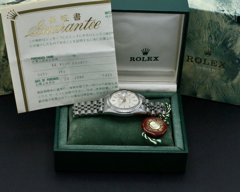 Rolex Datejust 16030 - 1988 - Rolex horloge - Rolex kopen - Rolex heren horloge - Trophies Watches