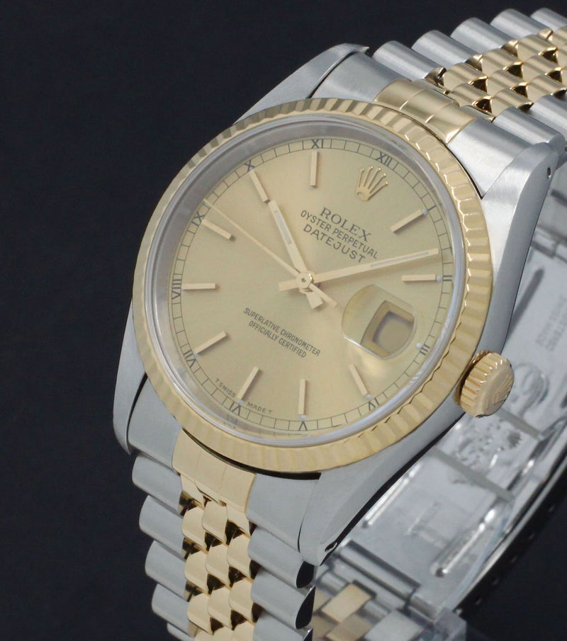 Rolex Datejust 16233 - 1991 - Rolex horloge - Rolex kopen - Rolex heren horloge - Trophies Watches