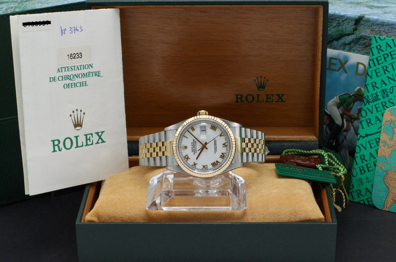 Rolex Datejust 16233 - 1999 - Rolex horloge - Rolex kopen - Rolex heren horloge - Trophies Watches