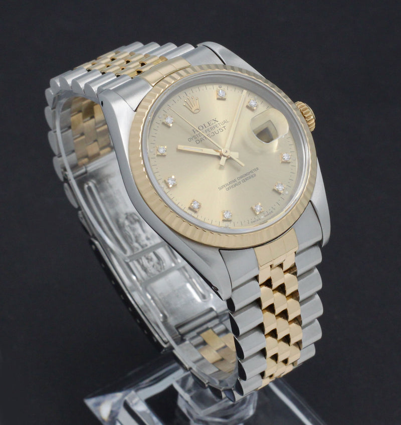 Rolex Datejust 16233G - 1994 - Rolex horloge - Rolex kopen - Rolex heren horloge - Trophies Watches