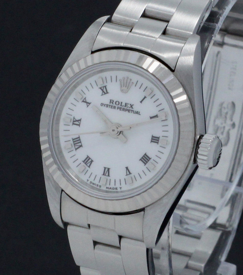 Rolex Oyster Perpetual 67194 - 1997 - Rolex horloge - Rolex kopen - Rolex dames horloge - Trophies Watches