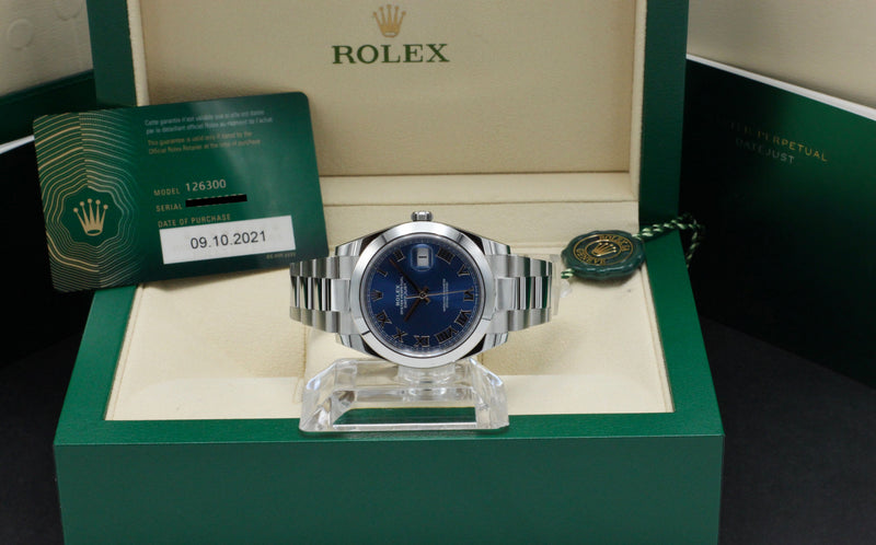 Rolex Datejust 126300 - 2021 - Rolex horloge - Rolex kopen - Rolex heren horloge - Trophies Watches