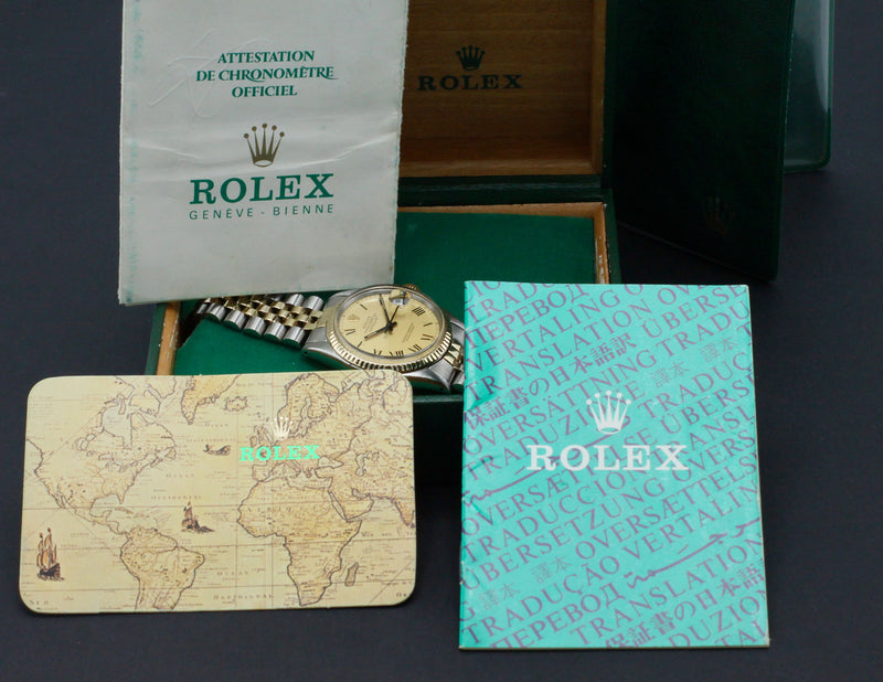 Rolex Datejust 16013 - 1982 - Rolex horloge - Rolex kopen - Rolex heren horloge - Trophies Watches