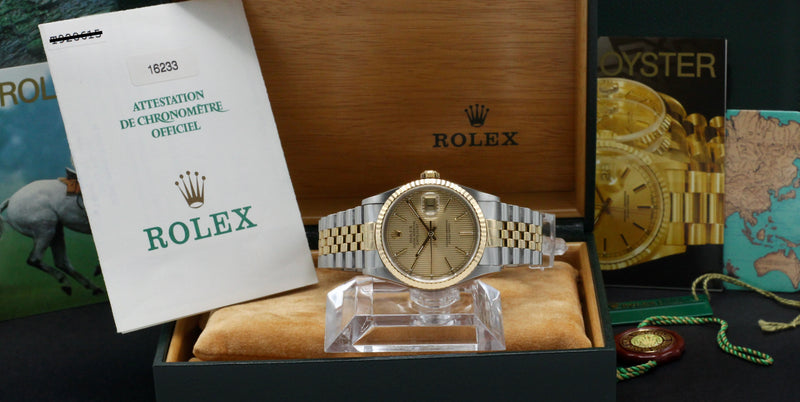 Rolex Datejust 16233 - 1999 - Rolex horloge - Rolex kopen - Rolex heren horloge - Trophies Watches