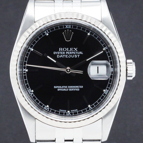 Rolex Datejust 16234 - 2001 - Rolex horloge - Rolex kopen - Rolex heren horloge - Trophies Watches