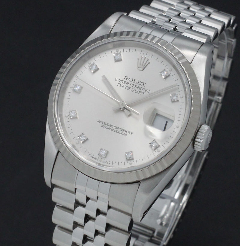 Rolex Datejust 16234G - 1991 - Rolex horloge - Rolex kopen - Rolex heren horloge - Trophies Watches