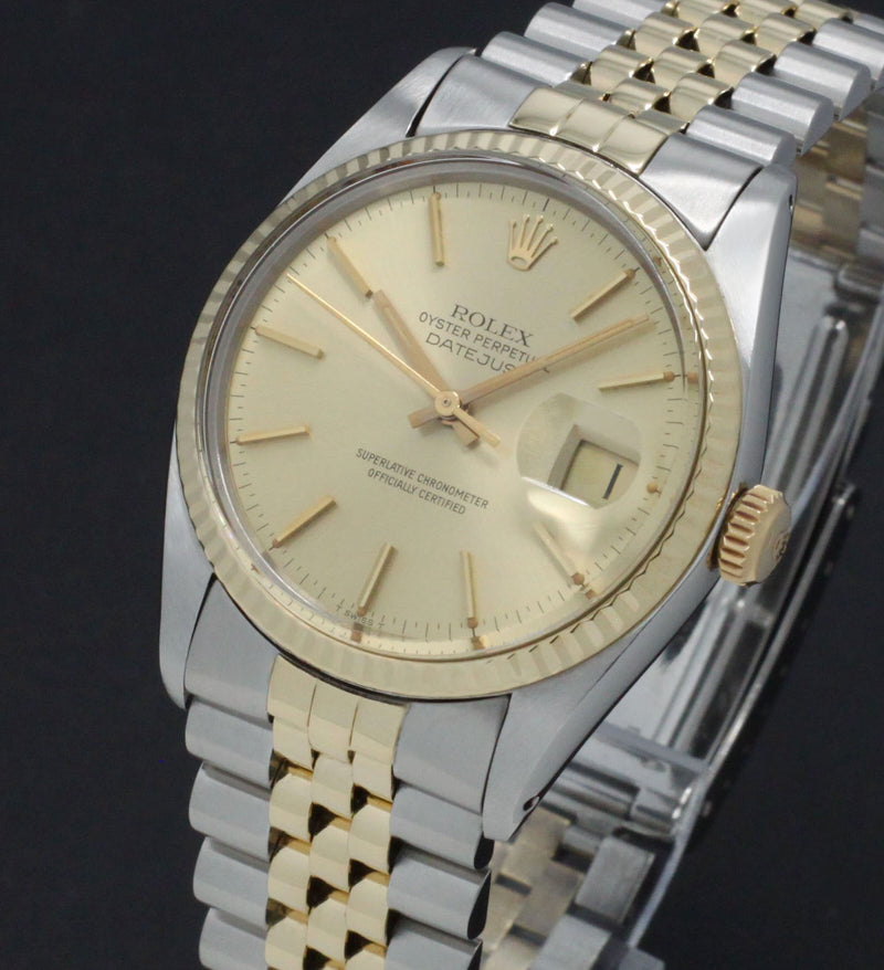 Rolex Datejust 16013 - 1979 - Rolex horloge - Rolex kopen - Rolex heren horloge - Trophies Watches