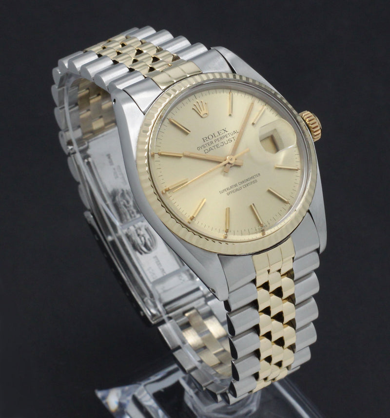 Rolex Datejust 16013 - 1979 - Rolex horloge - Rolex kopen - Rolex heren horloge - Trophies Watches