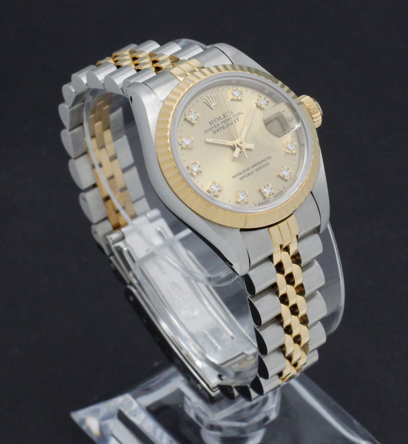 Rolex Lady-Datejust 69173G - 1988 - Rolex horloge - Rolex kopen - Rolex dames horloge - Trophies Watches