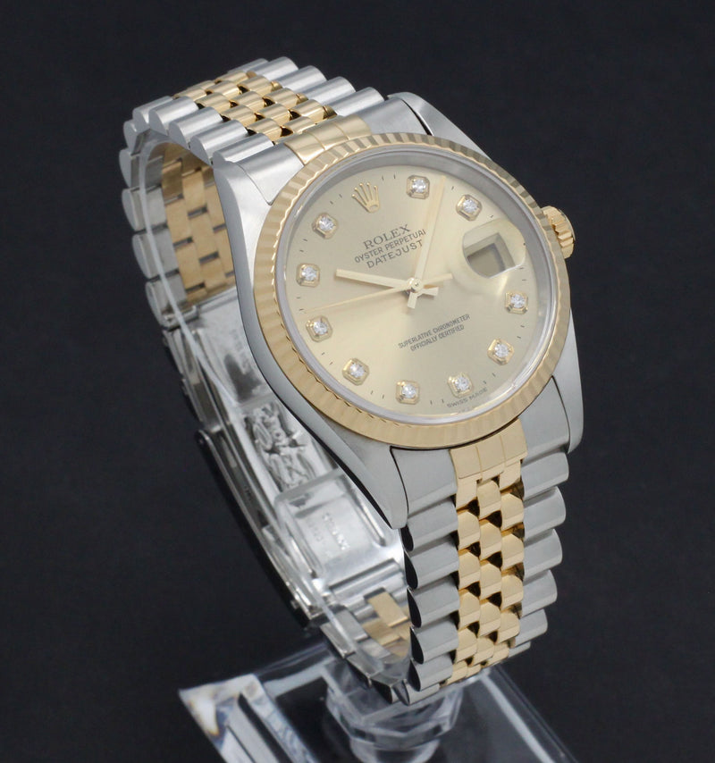 Rolex Datejust 16233G - 1992 - Rolex horloge - Rolex kopen - Rolex heren horloge - Trophies Watches