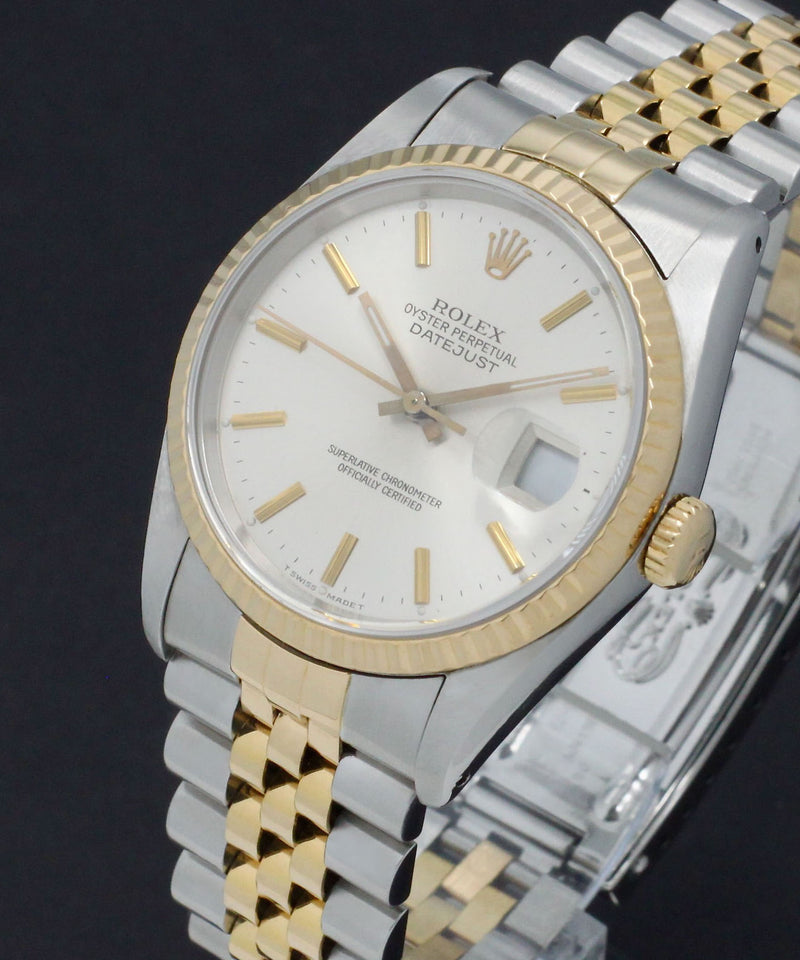 Rolex Datejust 16233 - 1989 - Rolex horloge - Rolex kopen - Rolex heren horloge - Trophies Watches