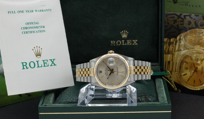 Rolex Datejust 16233 - 1989 - Rolex horloge - Rolex kopen - Rolex heren horloge - Trophies Watches