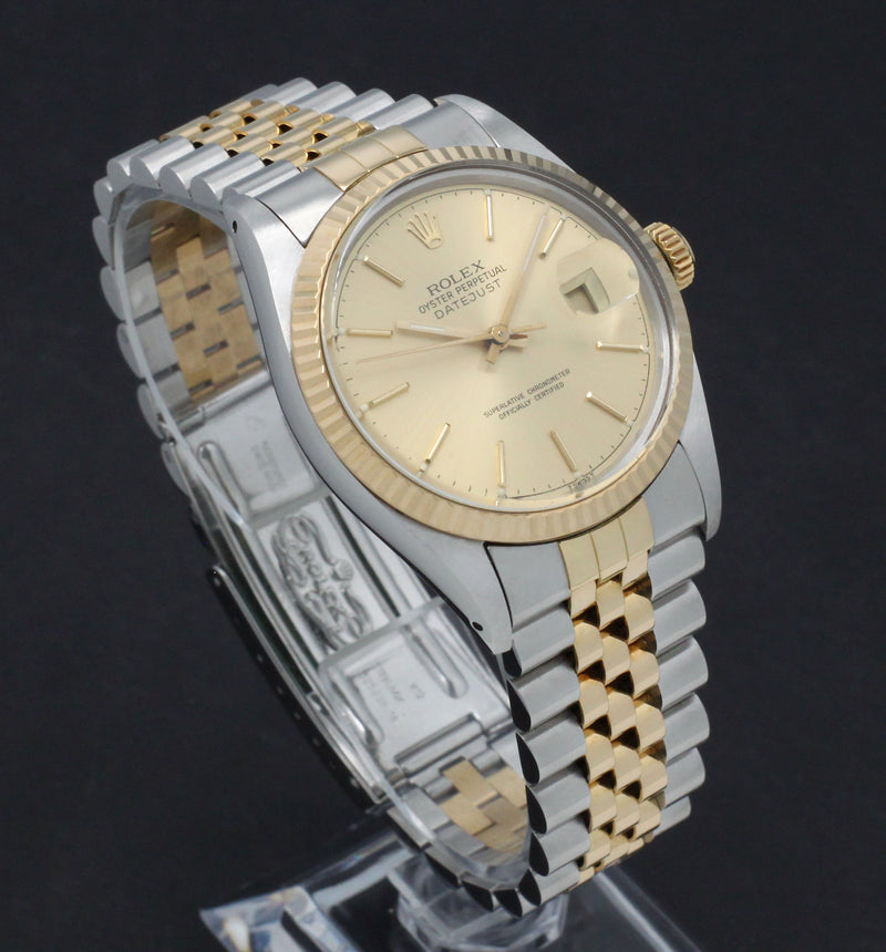 Rolex Datejust 16013 - 1987 - Rolex horloge - Rolex kopen - Rolex heren horloge - Trophies Watches