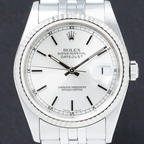 Rolex Datejust 16234 - 2006 - Rolex horloge - Rolex kopen - Rolex heren horloge - Trophies Watches