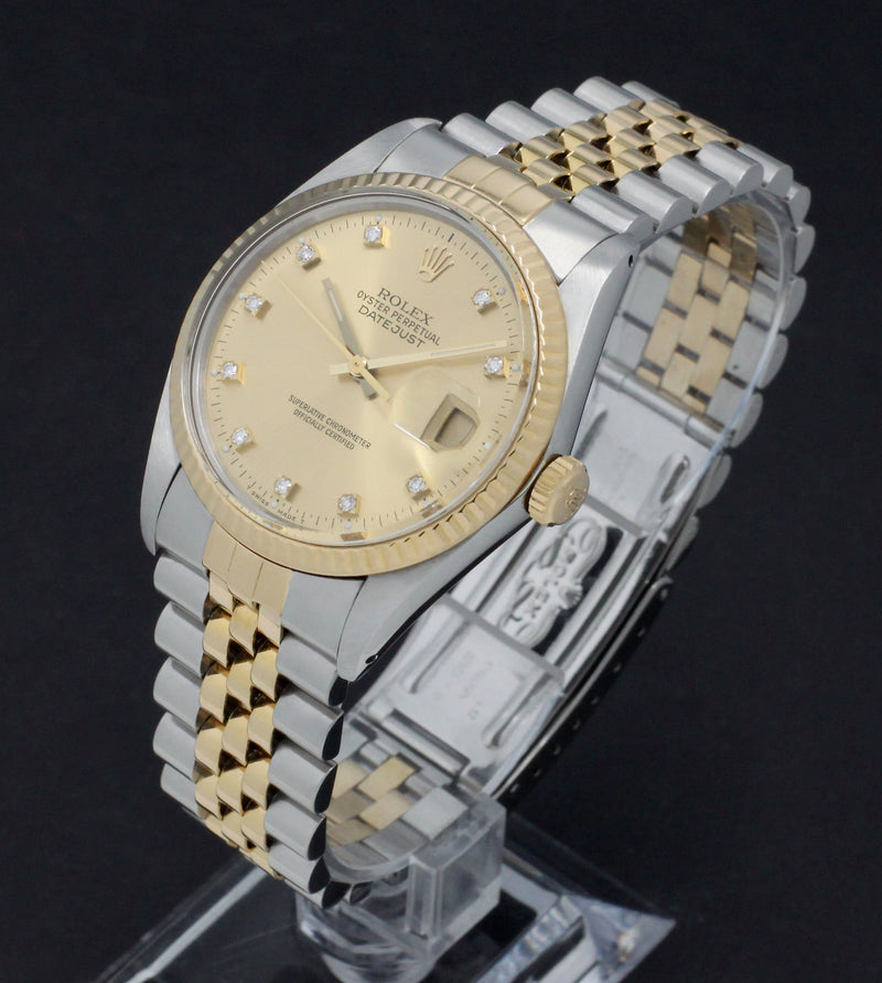 Rolex Datejust 16013G - 1988 - Rolex horloge - Rolex kopen - Rolex heren horloge - Trophies Watches