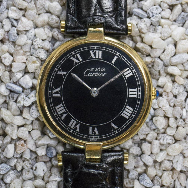 Cartier Vermeil 925 - Cartier horloge - Cartier kopen - Cartier dames horloge - Trophies Watches