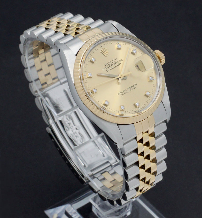 Rolex Datejust 16013G - 1988 - Rolex horloge - Rolex kopen - Rolex heren horloge - Trophies Watches