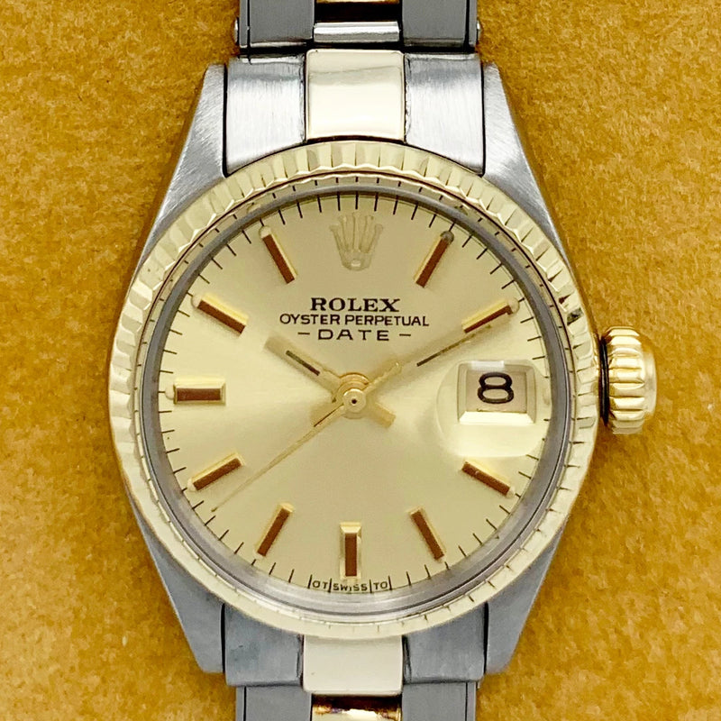 Rolex Oyster Perpetual Lady Date 6517 - 1967 - Rolex horloge - Rolex kopen - Rolex dames horloge - Trophies Watches