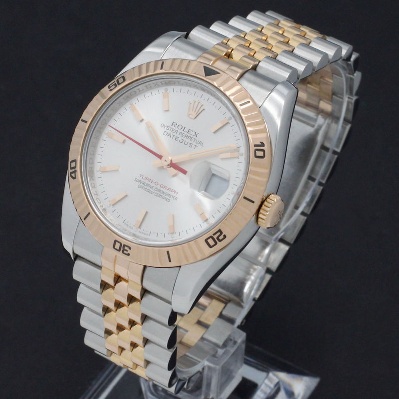 Rolex Datejust Turn-O-Graph 116261 - 2005 - Rolex horloge - Rolex kopen - Rolex heren horloge - Trophies Watches