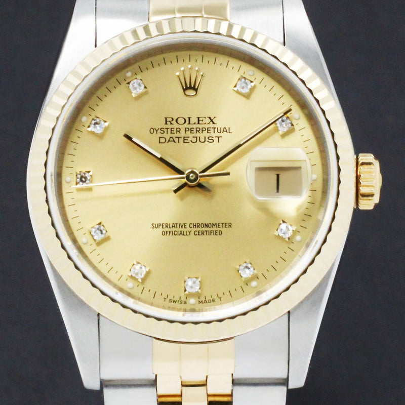 Rolex Datejust 16233G - 1989 - Rolex horloge - Rolex kopen - Rolex heren horloge - Trophies Watches