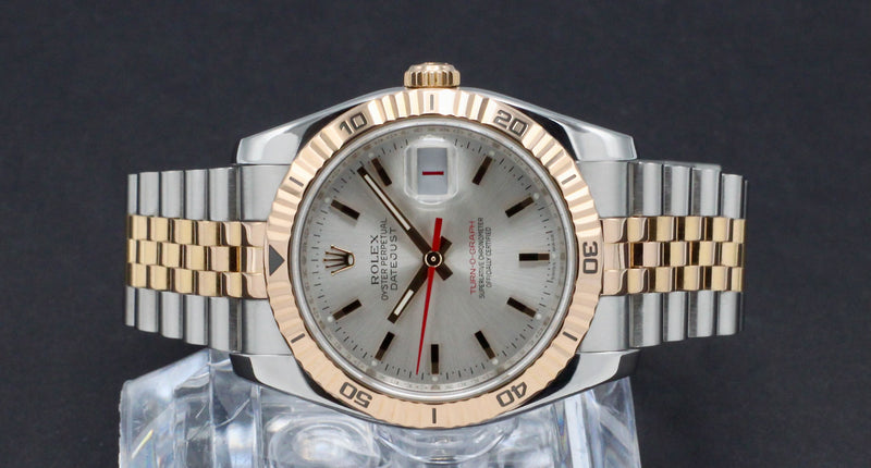 Rolex Datejust Turn-O-Graph 116261 - 2005 - Rolex horloge - Rolex kopen - Rolex heren horloge - Trophies Watches