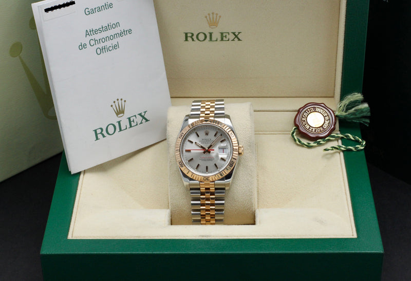 Rolex Datejust Turn-O-Graph 116261 - 2005 - Rolex horloge - Rolex kopen - Rolex heren horloge - Trophies Watches